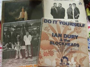Ian Dury: New Boots, Do It Yourself, Laughter, Lord Upminster x4 discs (Set 74) - Picture 1 of 18