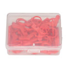  80 Pcs Locking Stitch Markers Crochet Buckle Redhood Accessories Love