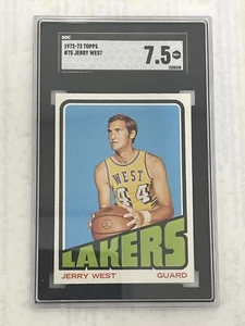 1972-73 Topps - #75 Jerry West 7.5 - Picture 1 of 2