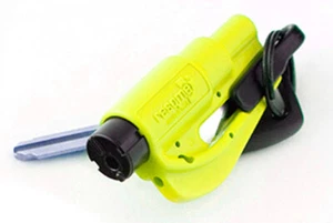 Res Q Me Emergency Rescue Escape Tool Keychain Yellow - Picture 1 of 4