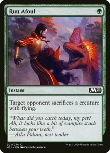 4 Run Afoul 4x x4 - NM - Core Set 2021 - SPARROW MAGIC mtg - Bild 1 von 1