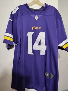 Nike On-Field-Vikings #14 Stefon Diggs Jersey- Men's Size XL-NEW WITHOUT TAGS - Picture 1 of 9