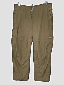 Gander Mountain TechUV 30 Convertible Pants Womens Sz 16 Cargo Hiking Roll Leg - Imagen 1 de 12