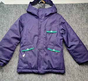 Bonfire Aster Snowboard Hooded Jacket Youth Sz Medium Boys Girls in Purple Kid M - Picture 1 of 23