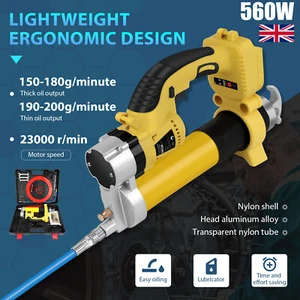560W Cordless Electric Grease Gun Car Power Tool For Makita 18V Li-Ion Battery - Picture 1 of 15