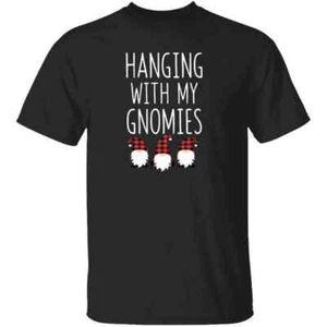 Hanging With My Gnomies Herren T-Shirt | Perfekt für Gartenzwerg Liebhaber - Bild 1 von 9