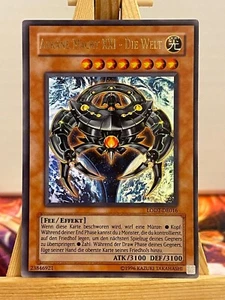 Arcane Power XXI - The World LODT-EN016 Ultra Rare German EX YUGIOH - Picture 1 of 1