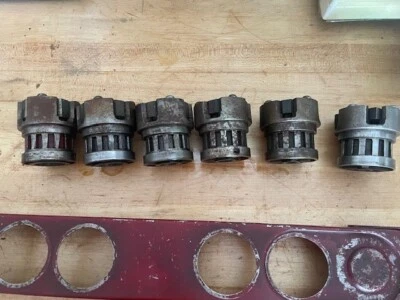 Reed Manufacturing Vintage Ratchet Threader set Die Heads 1/8"-1" NPT - Image 1 of 4