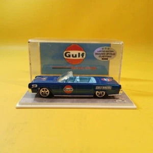 Hot Wheels 64 LINCOLN CONTINENTAL Blue GULF (WANGSTAR CUSTOM) Limited REAL RIDER - Picture 1 of 15