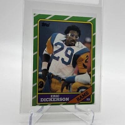 1986 Topps Eric Dickerson Football Card #78 NM-MT Quality FREE SHIPPING - Image 1 of 3