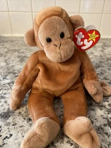 Ty Beanie Original Baby Bongo The Monkey Toy (4067) - Picture 1 of 10