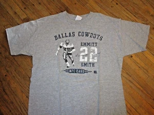 CAMISETA VINTAGE DE LOS VAQUEROS DE LOS EMMITT SMITH DALLAS Fútbol NFL NFC Este #22 Talla GRANDE - Imagen 1 de 2