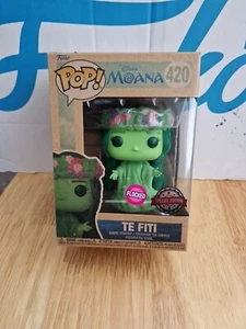 funko pop disney Moana Flocked #420 - Picture 1 of 9