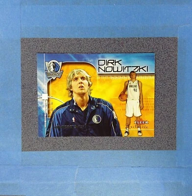 2001-02 Fleer Exclusives DIRK NOWITZKI #116 Members Only Dallas Mavericks @QP48 - Image 1 of 2