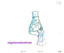 DILBERT "Wearing Bunny Slippers" Animation: Original Hand-Penciled Drawing