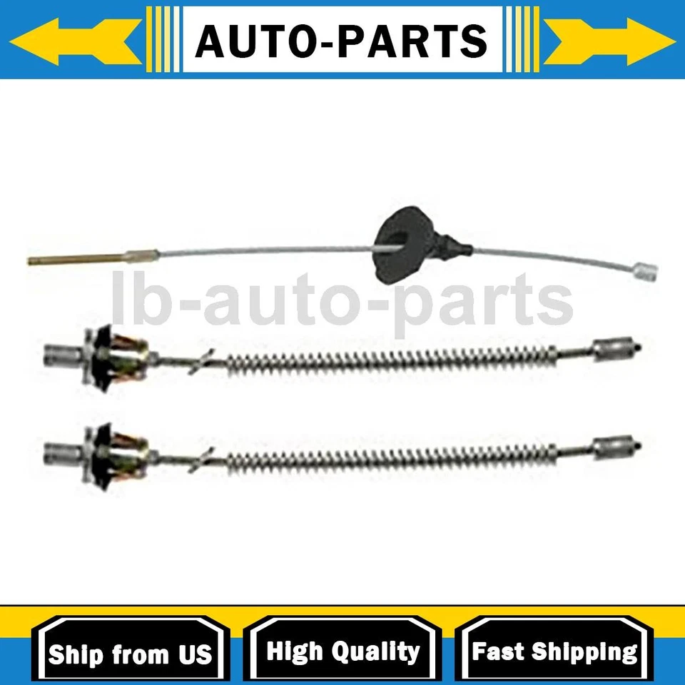 Cable de freno de estacionamiento delantero trasero Dorman 3 piezas para Ford Focus 2000-2007 2,0 L Foto 1 de 4