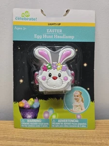 Lámpara de cabeza de caza de huevos de Pascua iluminar conejito conejo ajustable - Imagen 1 de 6