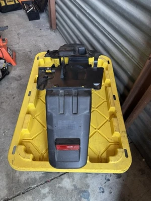 Yamaha Zuma 50 Prebug CW50 1997 guardabarros de rueda trasera OEM Foto 1 de 4