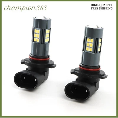 Par de bombillas antiniebla LED H10 9145 9140 blancas 6000K súper brillantes Foto 1 de 4