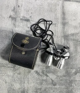 Vintage Tasco Binoculars Fully Coated 8 x 20 Model 502 With Case 1000 Yds 262 Ft - Picture 1 of 12
