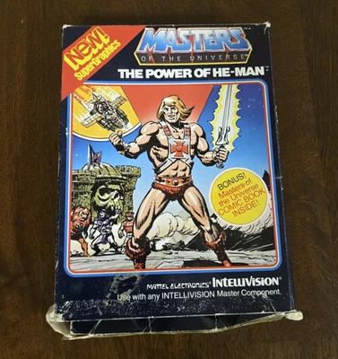 Masters of the Universe: The Power of He-Man (Intellivision, 1983) w/ overlays - Image 1 of 4