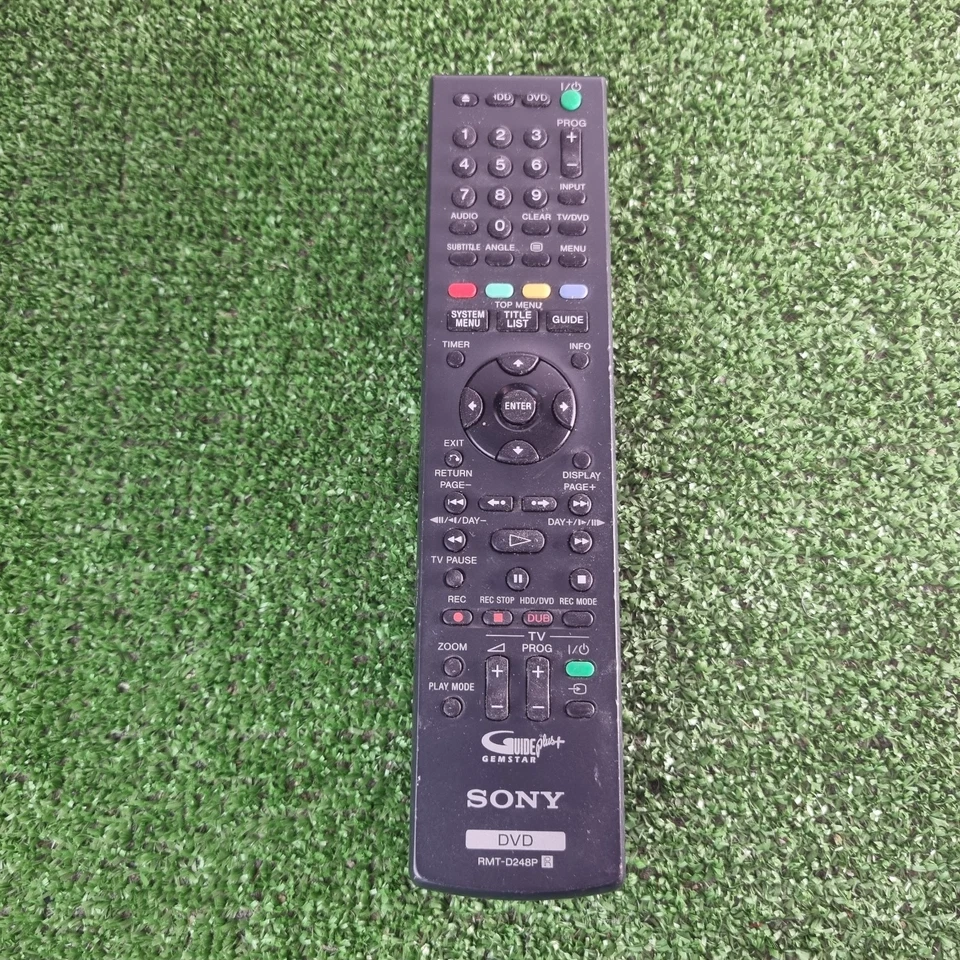 GENUINE SONY RMT-D251P/D248P REMOTE for RDR-HXD870 HXD995 HXD890 DVD RECORDER - Image 1 of 4