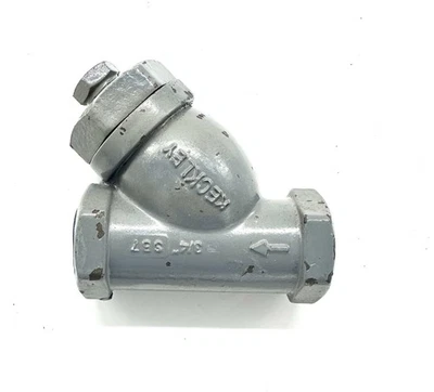 ~NEW~KECKLEY CARBON STEEL Y STRAINER, 3/4" NPT THREADED, CLASS 600, PIPE FITTING - Image 1 of 3
