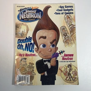 The Adventures of Jimmy Neutron Magazine Nick Mag 2004 Comic Nickelodeon Poster - Picture 1 of 9