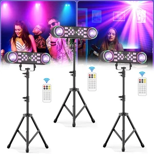 7 In1 Party DJ Lights with Stand DJ Magic Ball Beam Laser Stage Party Lights Set - Picture 1 of 18