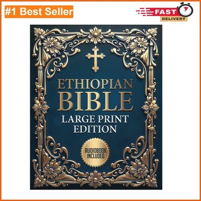 Ethiopian Bible in English Complete (LARGE PRINT): Includes Full Apocrypha and A - image 1 of 3