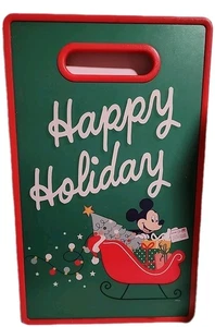 Tabla de cortar reversible Disney Mickey Mouse Felices Fiestas Navidad (T163) - Imagen 1 de 6