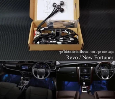 JUEGO DE LÁMPARA DE PIE DE 4 PUNTOS DELANTERA/TRASERA PARA TOYOTA HILUX FORTUNER 2015-24 Foto 1 de 4