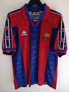 FC BARCELONA 1995-1996 camiseta shirt trikot maillot maglia L - Picture 1 of 5