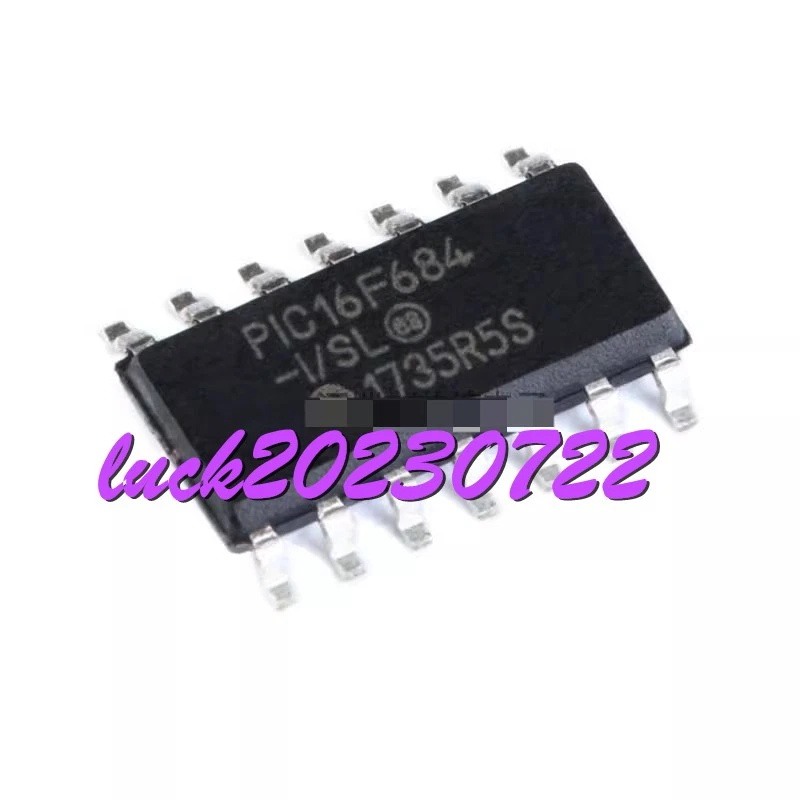 5PCS NEW PIC16F684-I/SL SOIC-14 #HJ - Image 1 of 1