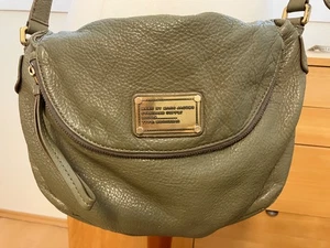 Marc Jacobs Leder Ledertasche Umhängetasche Grün Olivgrün Vintage - Bild 1 von 7