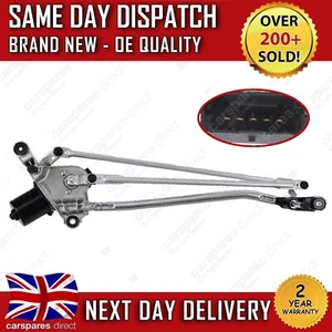 FOR DACIA SANDERO / LOGAN 2012-2020 FRONT WINDSCREEN WIPER MOTOR & LINKAGE - Picture 1 of 5
