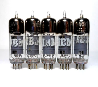 IBM 7036 1950s' Computer Tube GE USA Heptode 5915 Collector Display (x1pc) Foto 1 de 2