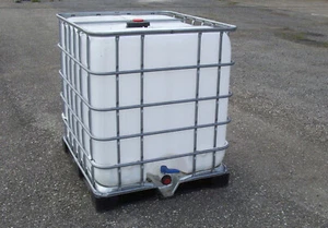 1000 l IBC Container Regenwassertank NEU rebottled 1.Wahl Lebensmittelecht - Bild 1 von 1