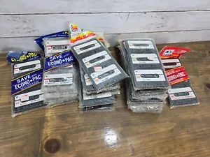 HUGE NOS LOT Of (69) Blank Cassette Tapes ATI Mark V Hong Kong D-C60 D-C90 VTG - Picture 1 of 6