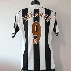 Shearer 9 Newcastle United Shirt - Large - 2005/2006 - Adidas Trikot - Bild 1 von 18