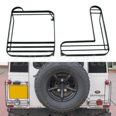Land Rover Defender 90 110 Rear Lamp Guards Pair Kit STC53157 New - Image 1 of 4