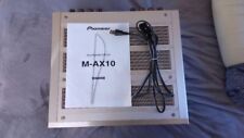 PIONEER M-AX10 Stereo Power Amplifier 100V USED JAPAN TAD EXCLUSIVE vintage