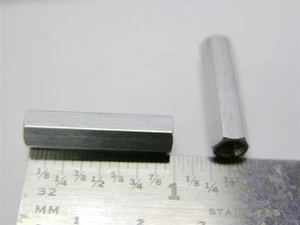 10 RAF 2104-832-AL 8-32 x 1" x 1/4" Hex FM/FM Aluminum Standoffs Fully Tapped - Picture 1 of 1