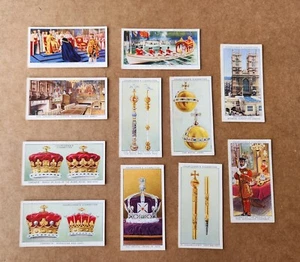 11 tarjetas coleccionables de coronación de Churchill's Cigarettes Kings - LOTE DE 7 - Imagen 1 de 2