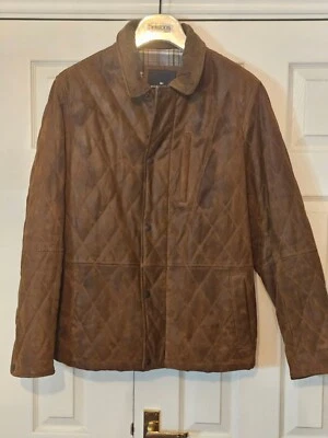 Men's Suede Quilted Jacket - Tan - XL - Image 1 of 4