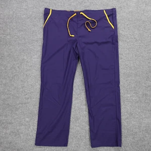 University Of Michigan Wolverines Scrub Pants 2X Football Basketball NCAA Logo - Picture 1 of 19