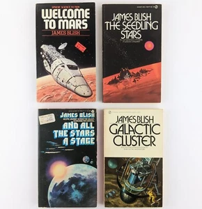 James Blish Vintage Sci-Fi, Galactic Cluster, Seedling Stars, Welcome To Mars - Picture 1 of 19