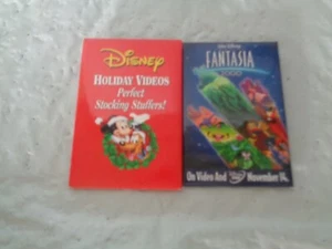 Disney - Fantasia 2000 y Holiday Mickey - Póster promocional de video - Botón/Pin - Imagen 1 de 2