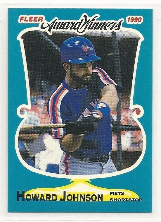 1990 Fleer 7-Eleven Award Winners - #20 - Howard Johnson - New York Mets - Image 1 of 1