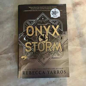 NEU ONYX STORM TARGET EXKLUSIVE HARDCOVER SAMMLEREDITION VON REBECCA YARROS - Bild 1 von 3